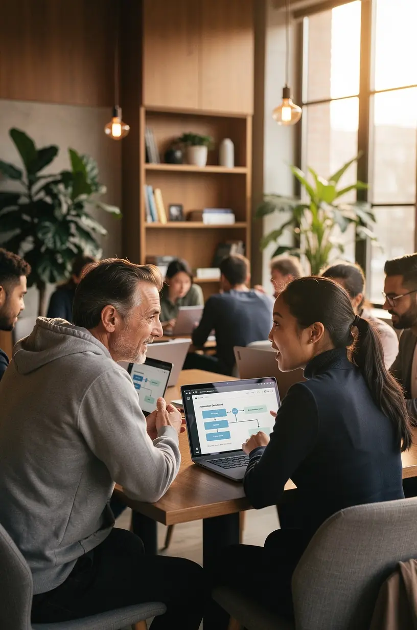 Automation improving agricultural efficiency case study.