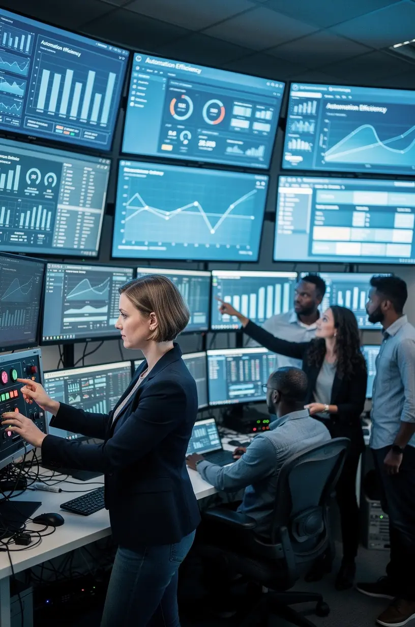 Modern office workspace